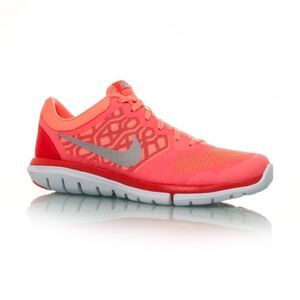 Nike Flex Y2K Running Shoes - Coral Lava Glow/Metallic Silver/Bright Crimson 7